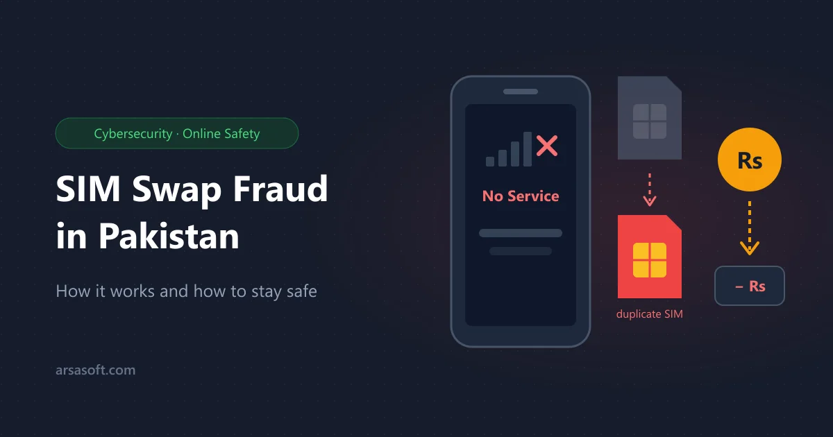 SIM swap fraud: a phone with no signal while money leaves a bank account